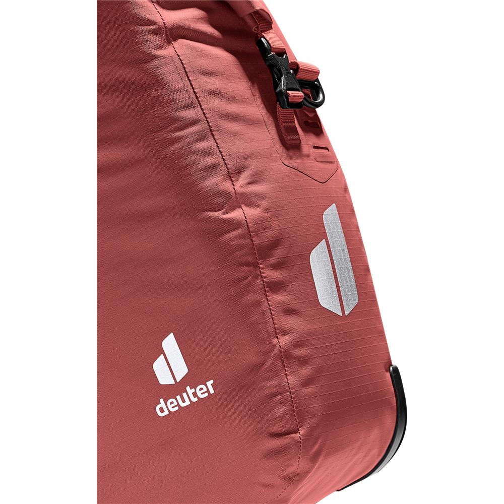 deuter Weybridge, Fahrradtasche, redwood (rot), 20L+5L, mit Bagfix-Halterung