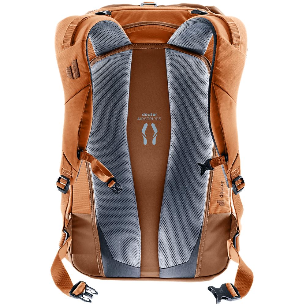 deuter Utilion 34+5, Rucksack, pecan-mocha (orange), 39L, mit Flaschenhalter und Laptopfach