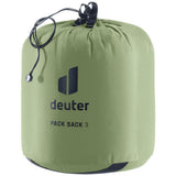 deuter Pack Sack 3, Packsack, grove (grün), 3L