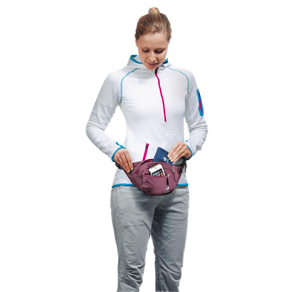 deuter Belt I, Bauchtasche, maron (rot), 1,5L, Gürteltasche