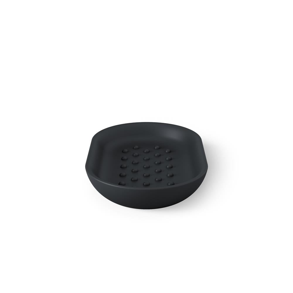 Umbra Junip Seifenschale Oval Schwarz Badezimmer Seifenablage