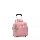 Kipling NUSI, Kinder-Schultasche mit Rollen, Bridal Rose (rosa), Schulranzen mit Trolleyfunktion