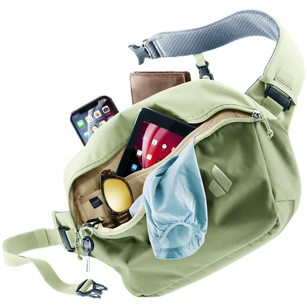 deuter Stroof 8, Umhängetasche, grove-mineral (grün), 8L, Schultertasche