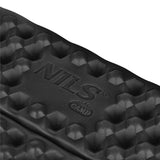 NILS CAMP Sitzmatte schwarz faltbar mit Isolierung für Camping Trekking Outdoor