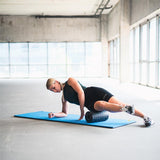 HMS Premium MFK03 Fitnessmatte 180x60 cm 15 mm Blau/Schwarz
