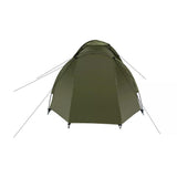 NILS CAMP Hiker Zelt für 2 Personen in Khaki - kompaktes Campingzelt mit Vorraum für Camping & Outdoor