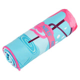 NILS Mikrofaserhandtuch 160x80 cm Flamingos - schnelltrocknendes Handtuch für Camping, Strand & Sport