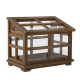 Bloomingville Marti Display-Kasten Braun Tannenholz L40xH33xW25 cm – dekorativer Schaukasten