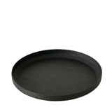 BOLTZE Kerzenteller Mio 3er Set Metall schwarz skandinavisch für Stumpenkerzen
