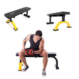 Flachbank Hantelbank 200 kg Trainingsbank | HMS Premium L8012