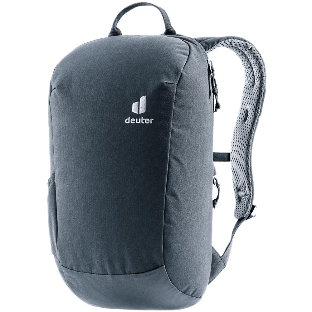 deuter Stepout 12, Rucksack, black (schwarz), 12L, mit Flaschenhalter und Tabletfach