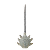 Bloomingville Bridget Kerzenhalter Grau Steingut 20,5x19,5x10 cm