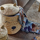 Bloomingville MINI Charlie Plüschtier bunt - weicher Hund Stofftier für Baby & Kinderzimmer Deko