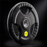 Hantelscheibe 10 kg Gummiert 50 mm mit Tri-Grip-Griffe | HMS TOK10 PRO