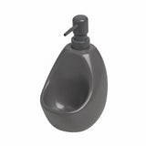 Umbra Joey Seifenspender 590 ml mit Schwammhalter aus Keramik Anthrazit