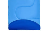 NILS CAMP Junior Kinderschlafsack Blau - warmer Schlafsack für Kids, Camping, Reisen & Outdoor