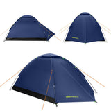 NILS CAMP Nightfall Zelt für 2 Personen in Dunkelblau - leichtes Campingzelt für Trekking, Berge & Outdoor