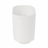 Umbra Step Zahnputzbecher Weiß Zahnbürstenhalter und Becher für Make-Up Accessoires mit drei Fächern