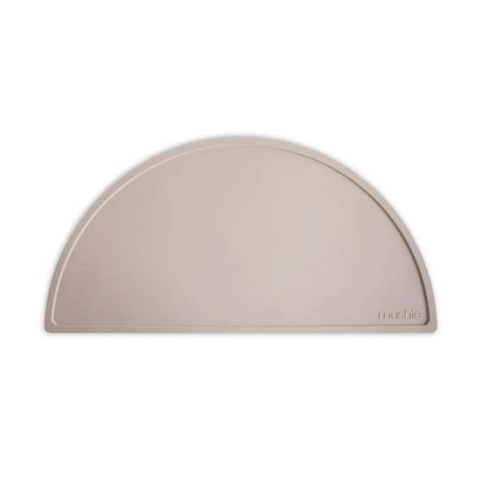 Mushie Silikon-Platzdeckchen, Shifting Sand, Tischset, BPA-frei