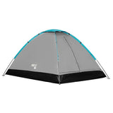 NILS CAMP Zelt für 2 Personen in Grau - kompaktes Campingzelt für Outdoor, Trekking, Festival & Reisen