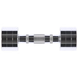 Kurzhantel Set 2x 3 kg verchromt Stahl | HMS CHD