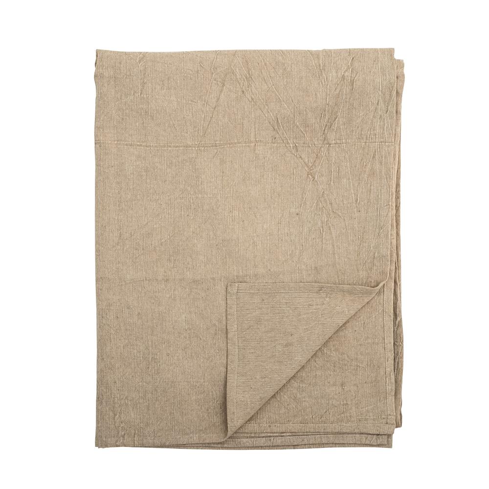 Bloomingville Terni Tischtuch Natur Leinen 200x150cm gewebt