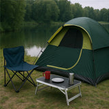 NILS CAMP Klapptisch grau kompakt für Camping Picknick Strand Outdoor leicht