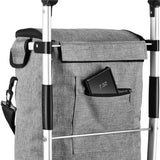 NILS CAMP Einkaufstrolley 45L klappbar grau leicht für Einkauf Reisen Outdoor