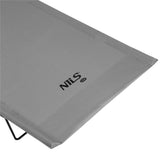 NILS CAMP Feldbett klappbar grau für Camping Reisen Outdoor bequem stabil ultra leicht