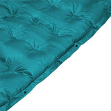 NILS CAMP selbstaufblasende Campingmatte 188 cm meerblau mit Kissen Isomatte Outdoor