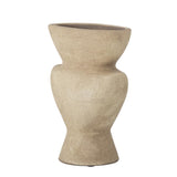Bloomingville Cristel Deko‑Vase natur aus Terrakotta – dekorative Vase für Wohnzimmer & Tischdeko