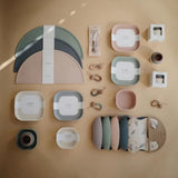 Mushie Silikon-Platzdeckchen, Blush, Tischset, BPA-frei