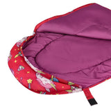 NILS CAMP Kinderschlafsack UNICORNS mit Rucksack Camping Schlafsack
