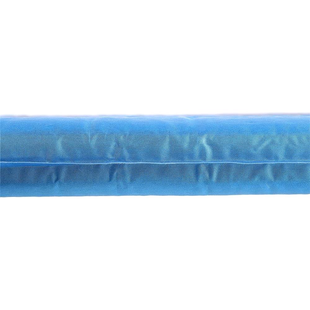 NILS CAMP selbstaufblasende Campingmatte 195 cm blau-grau Isomatte Outdoor Schlafmatte