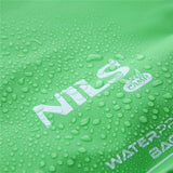 NILS CAMP Dry Bag 10L grün wasserdichter Beutel für Camping Kajak Strand Outdoor