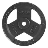 Hantelscheibe 15 kg Gusseisen 30 mm mit Griffen | HMS THM15