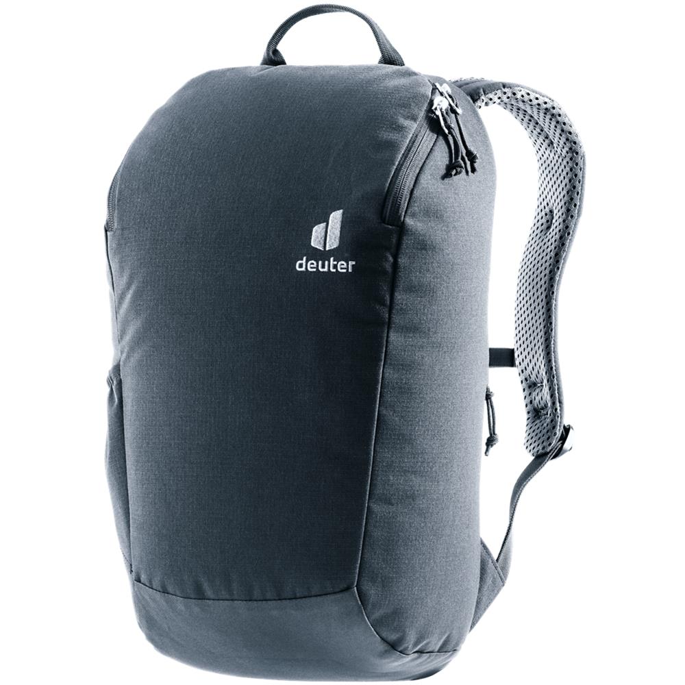 deuter Stepout 16, Rucksack, black (schwarz), 16L, mit Flaschenhalter und Tabletfach