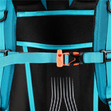 NILS CAMP Trekkingrucksack Rambler 40L in Blau - Outdoor Rucksack mit Belüftung & Regenhülle