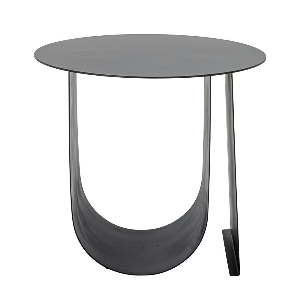 Bloomingville Cher Beistelltisch aus Metall in Schwarz – moderner Beistelltisch fürs Wohnzimmer