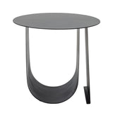 Bloomingville Cher Beistelltisch aus Metall in Schwarz – moderner Beistelltisch fürs Wohnzimmer