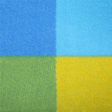 NILS CAMP Picknickdecke Bunt karriert 250x200 cm - große Outdoor Decke für Strand, Garten & Camping