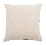 Bloomingville Seaford Kissen Natur 45x45 cm – Baumwolle, bestickt & dekorativ