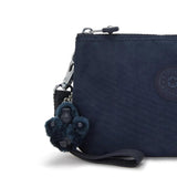 Kipling CREATIVITY XL, Clutch, Blue Bleu 2 (blau), große Kosmetiktasche mit Trageschlaufe