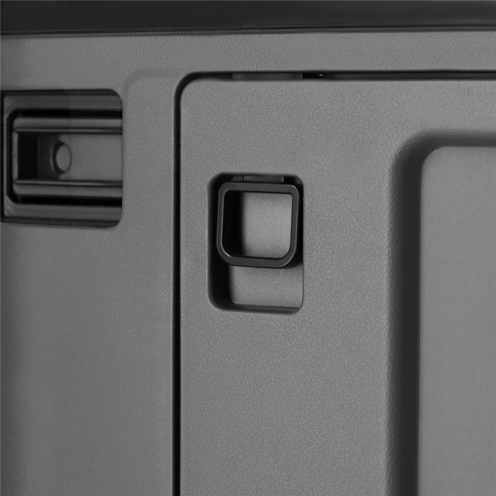 NILS CAMP Transportbox 38L Grau - klappbare Campingbox mit Tischfunktion für Outdoor & Auto