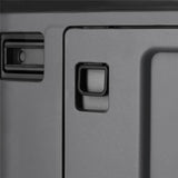 NILS CAMP Transportbox 38L Grau - klappbare Campingbox mit Tischfunktion für Outdoor & Auto