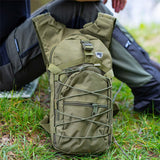 NILS CAMP taktischer Rucksack Crab 15L in Grün - Outdoor Rucksack für Wandern & Trekking
