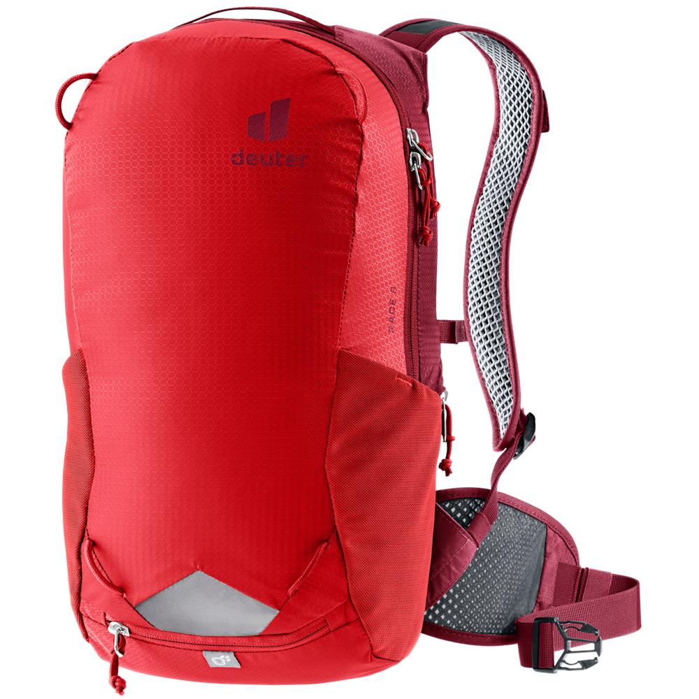deuter Race 8, Fahrradrucksack, cherry-masala (rot), 8L