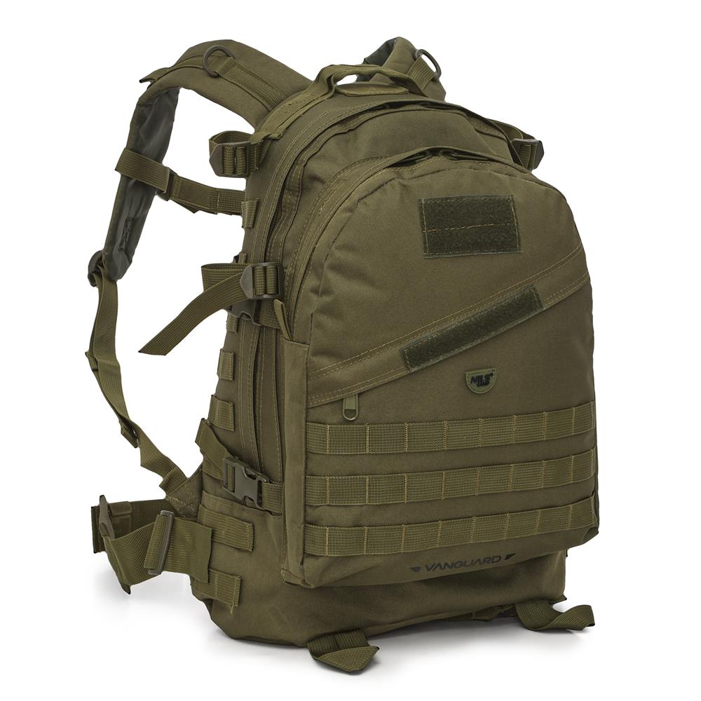 NILS CAMP taktischer Rucksack Vanguard 45L in Grün - Outdoor Rucksack für Trekking & Survival