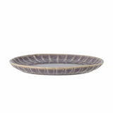Bloomingville Latina Teller, Violett, 20 cm, Steingut, dänisches Design