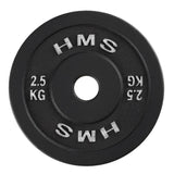 Hantelscheibe 2,5 kg Gusseisen 30 mm Gewichtsscheibe | HMS TCN02
